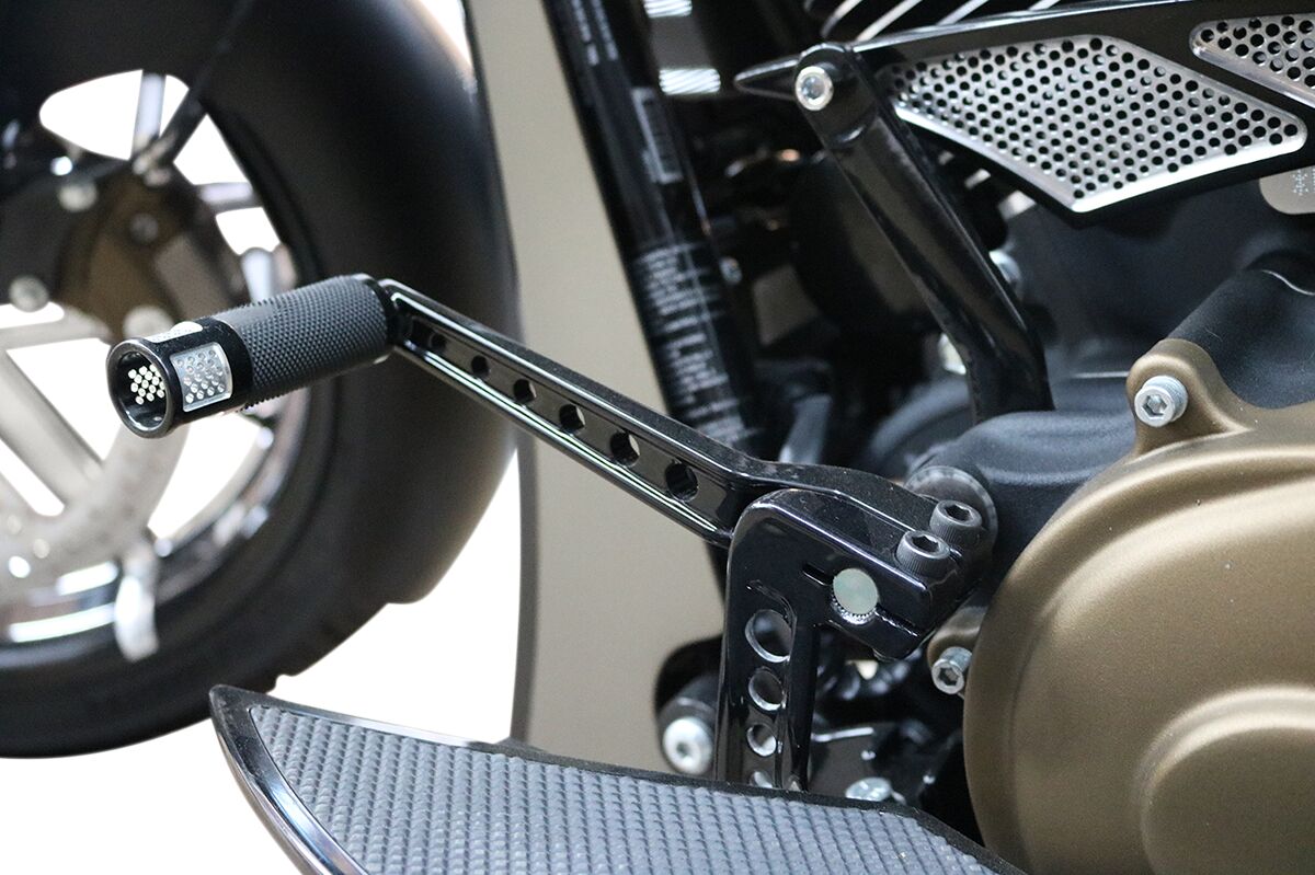 Paul Yaffe Bagger Nation Shifter Stealth Toe Blk SHIFTER LEVERS + PARTS Paul Yaffe Bagger Nation