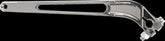 Thrashin Supply Co. TSC Shift Lever Extended, Chrome - 91-17 Dyna Shift Levers & Parts Thrashin Supply Co.