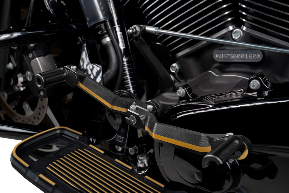Drag Specialties Shifter Heel/Toe Adjustable Bl SHIFTER LEVERS + PARTS Drag Specialties