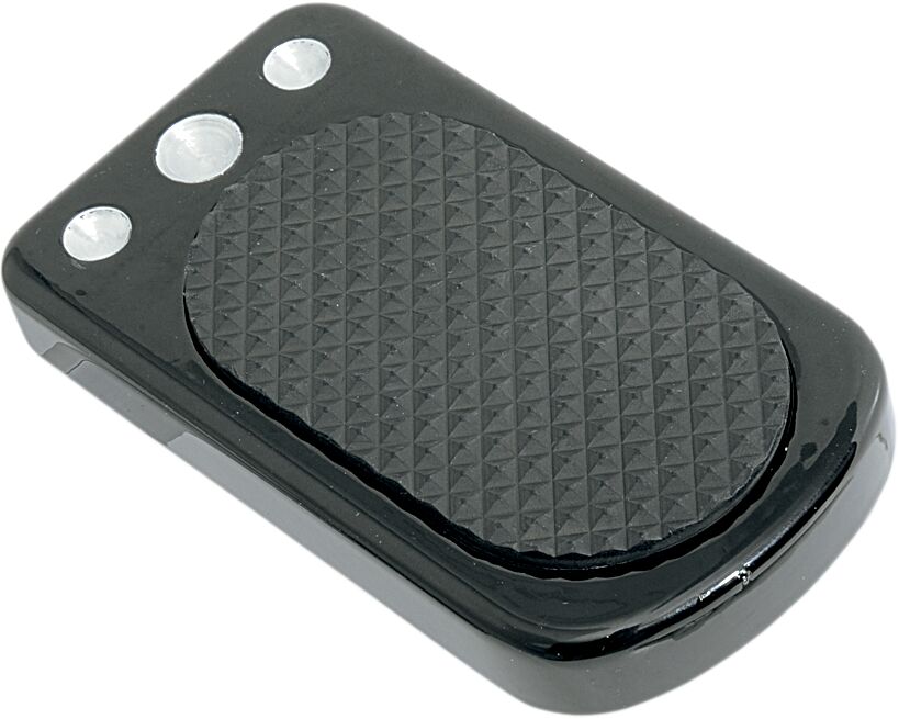 Drag Specialties Pad Brk Pedal Blk 83 13 Fl BRAKE PEDALS + PARTS Drag Specialties