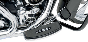 Drag Specialties Pad Brk Pedal Blk 83 13 Fl BRAKE PEDALS + PARTS Drag Specialties