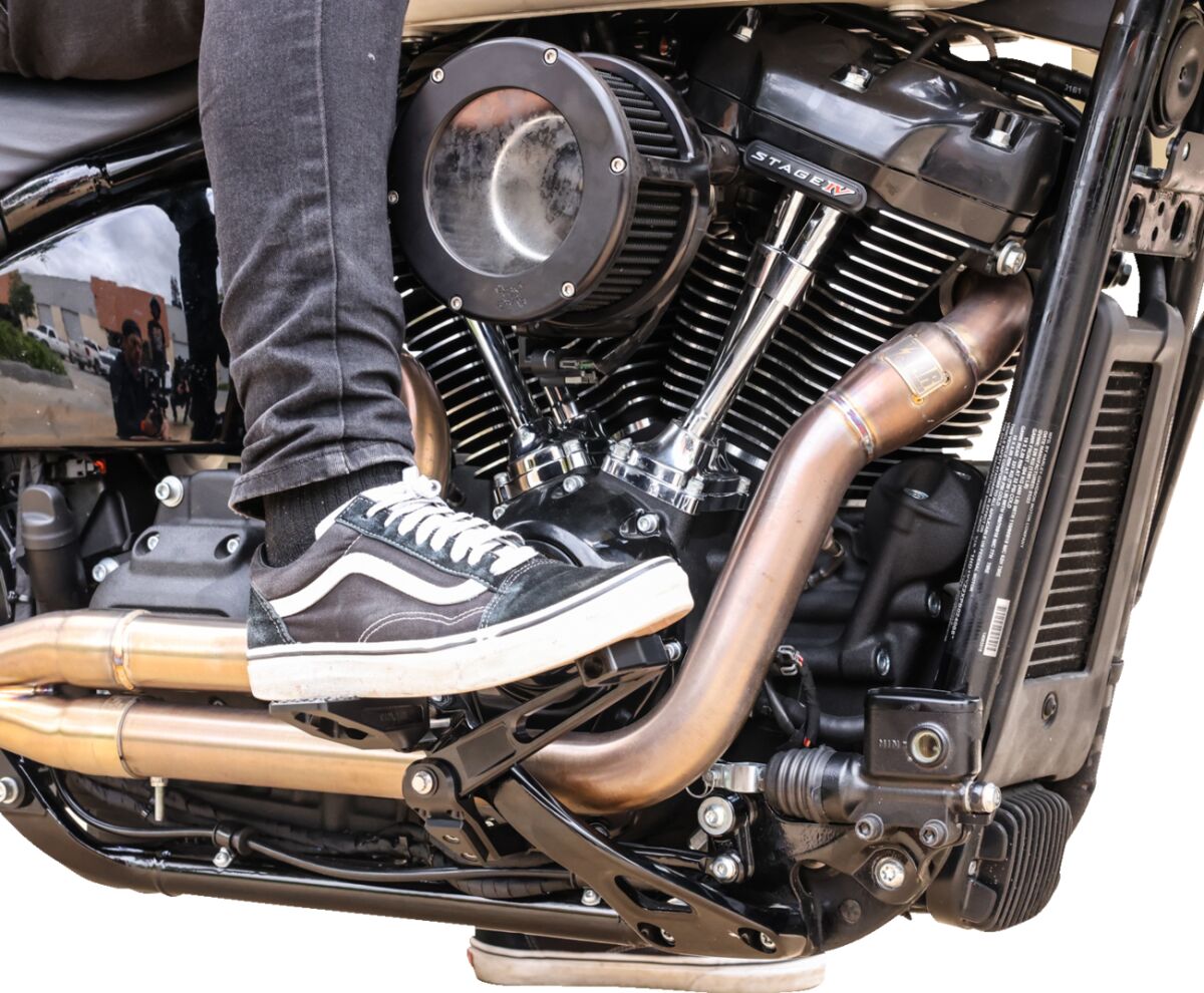 Thrashin Supply Co. Brake Arm, Black - 18+ Softail Brake Pedals & Parts Thrashin Supply Co.