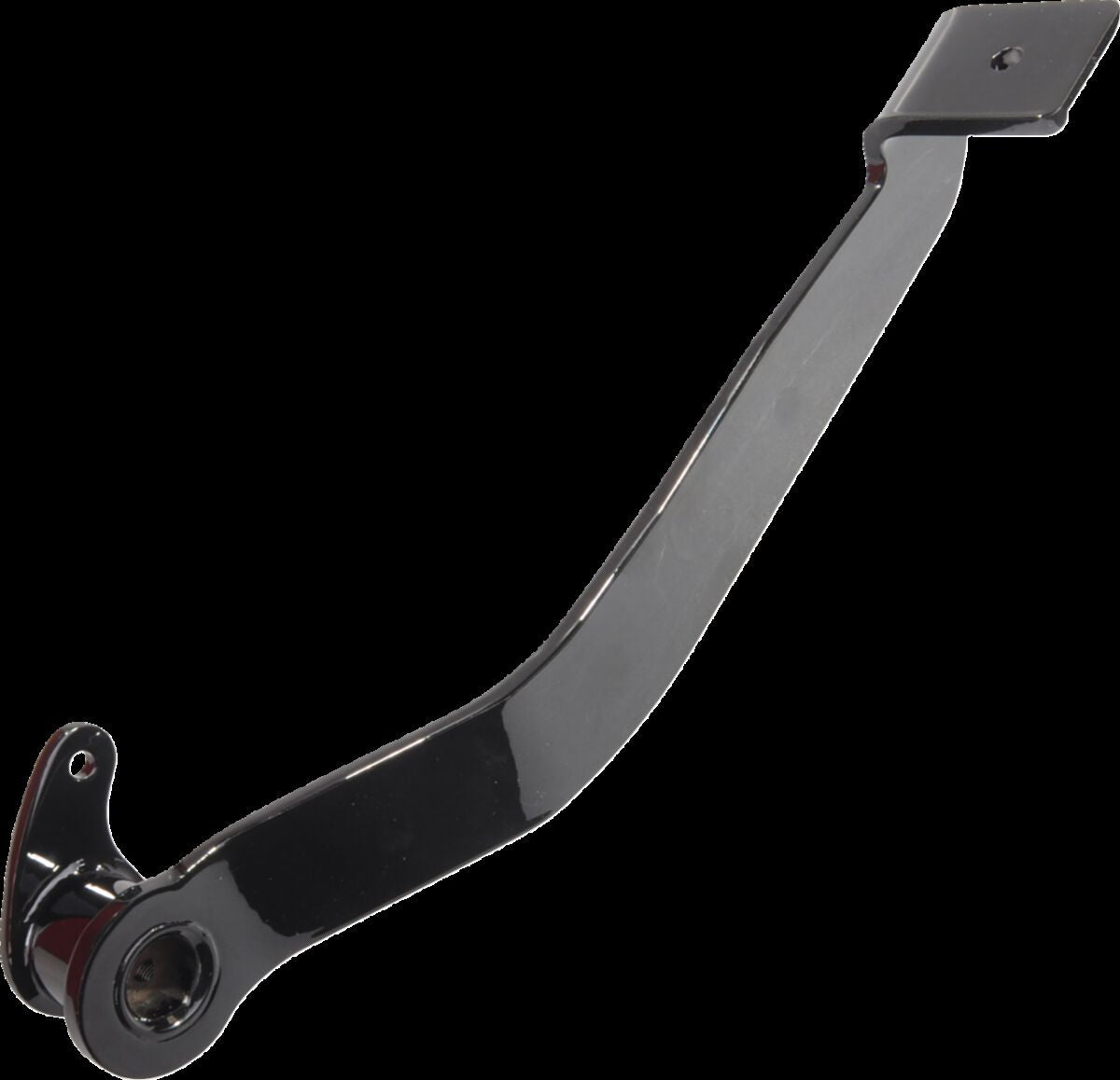 Drag Specialties Pedal Brk Rr 00 06 Fxst Blk Brake Pedals & Parts Drag Specialties