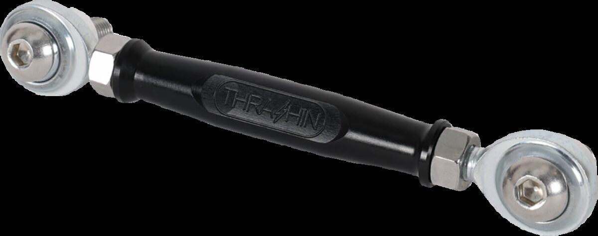 Thrashin Supply Co. Adjustable Brake Linkage, Black - 18+ Softail Brake Pedals & Parts Thrashin Supply Co.