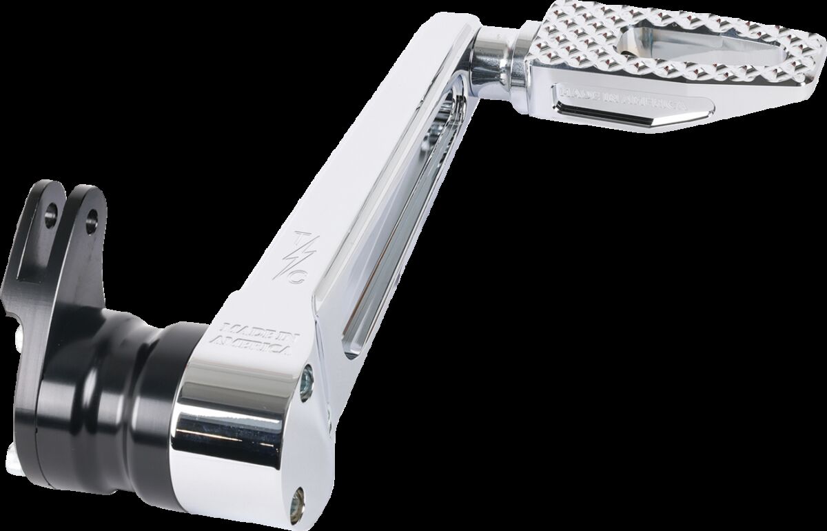 Thrashin Supply Co. P-54 Slim Brake Arm Pedal Adjustable, Chrome - 14+ Touring Brake Pedals & Parts Thrashin Supply Co.