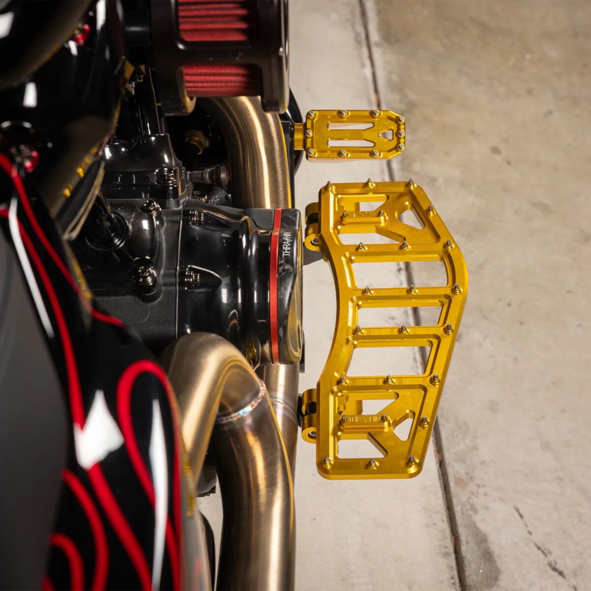 Thrashin Supply Co. Pedal Brake Aggressor Touring BRAKE PEDALS + PARTS Thrashin Supply Co.