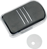 Drag Specialties Pedal Brk Sweeper Chr BRAKE PEDAL PADS-COVERS Drag Specialties