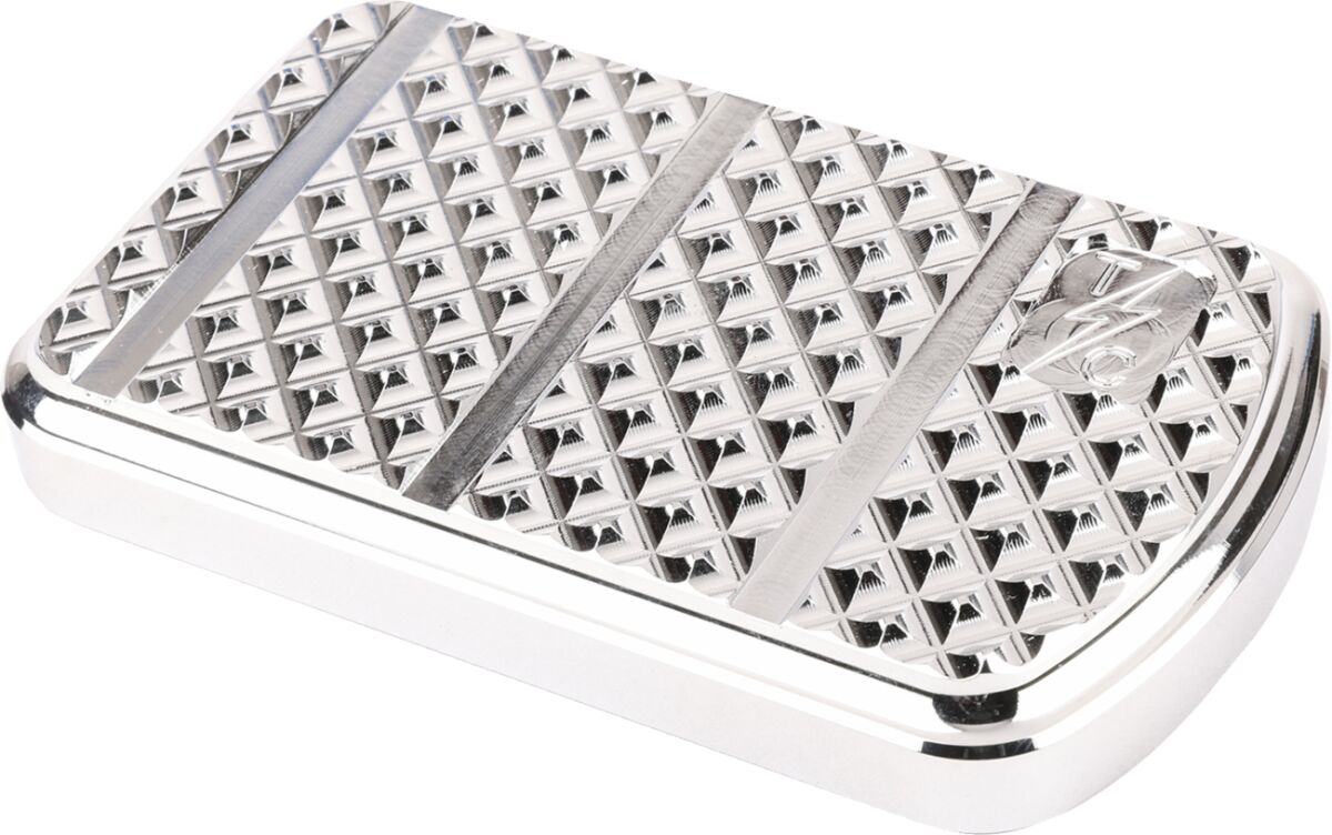 Bagger Brake Pad, Chrome - Touring Brake Pedal Thrashin Supply Co. Default Title