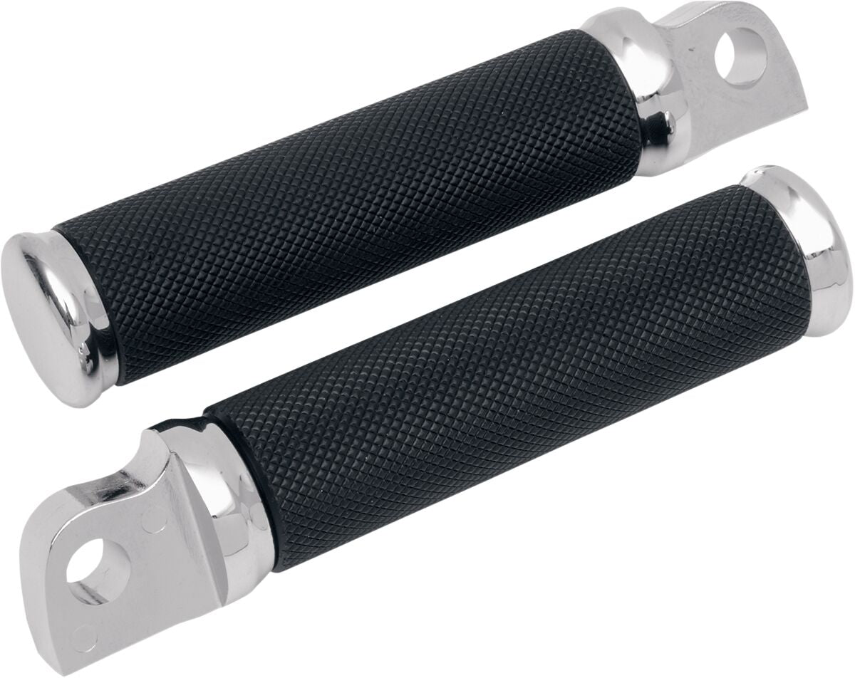 Drag Specialties Pegs Hotop Chr/Rub FOOTPEGS + PARTS Drag Specialties