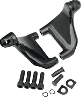 Drag Specialties Passenger Footpeg Mount Kit Black Foot Pegs Drag Specialties