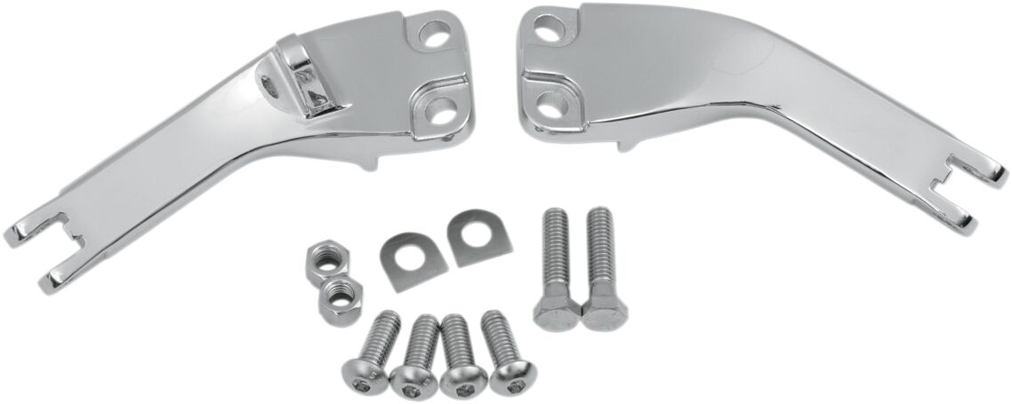Drag Specialties Passenger Footpeg Mount Kit Chrome Foot Pegs Drag Specialties