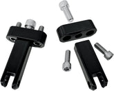 Drag Specialties Mount Pass Peg 93 15 Fl Bk FOOTPEGS + PARTS Drag Specialties