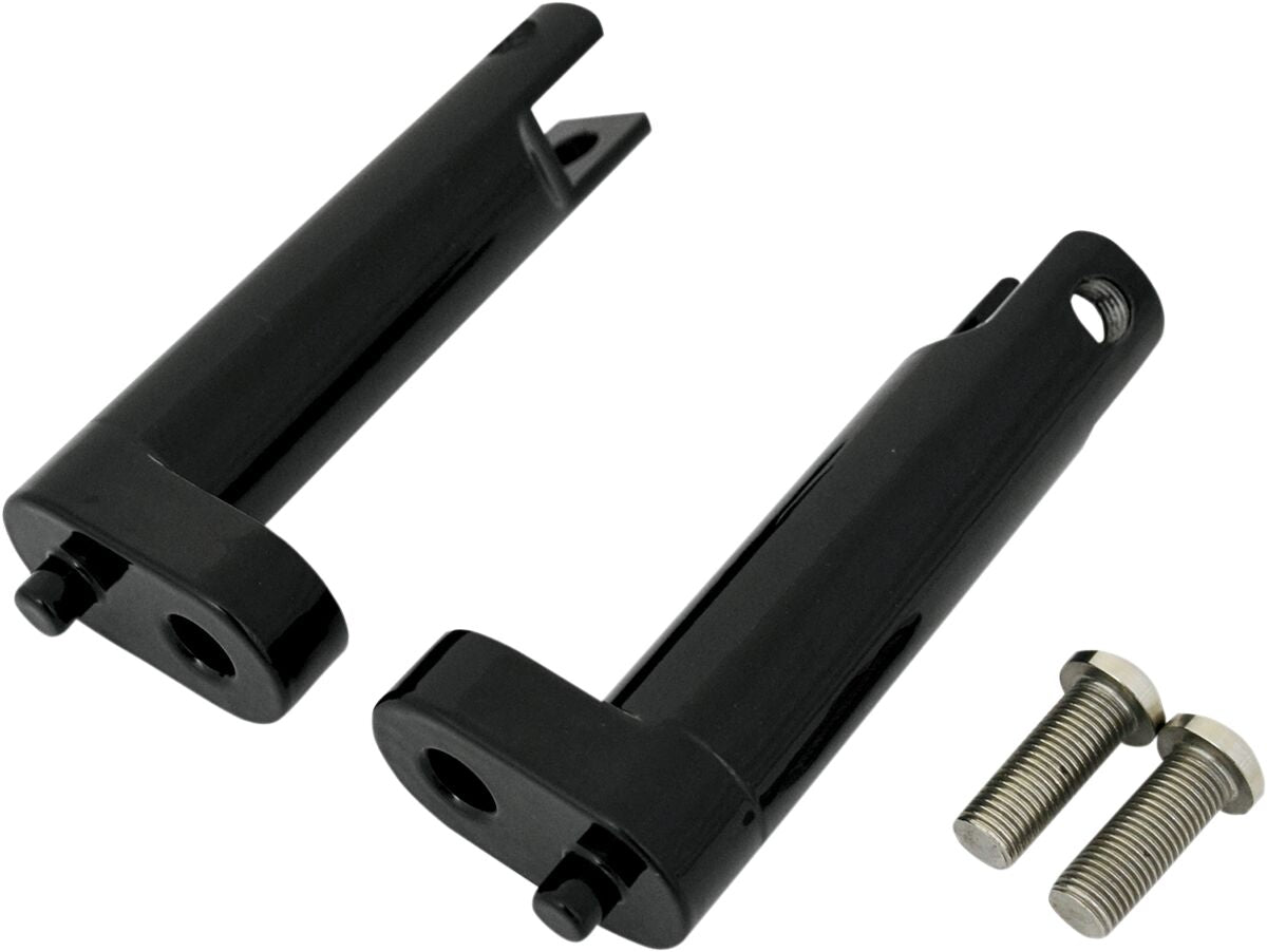 Drag Specialties Mount Pas Ftpg 93 19 Fl Bk FOOTPEGS + PARTS Drag Specialties