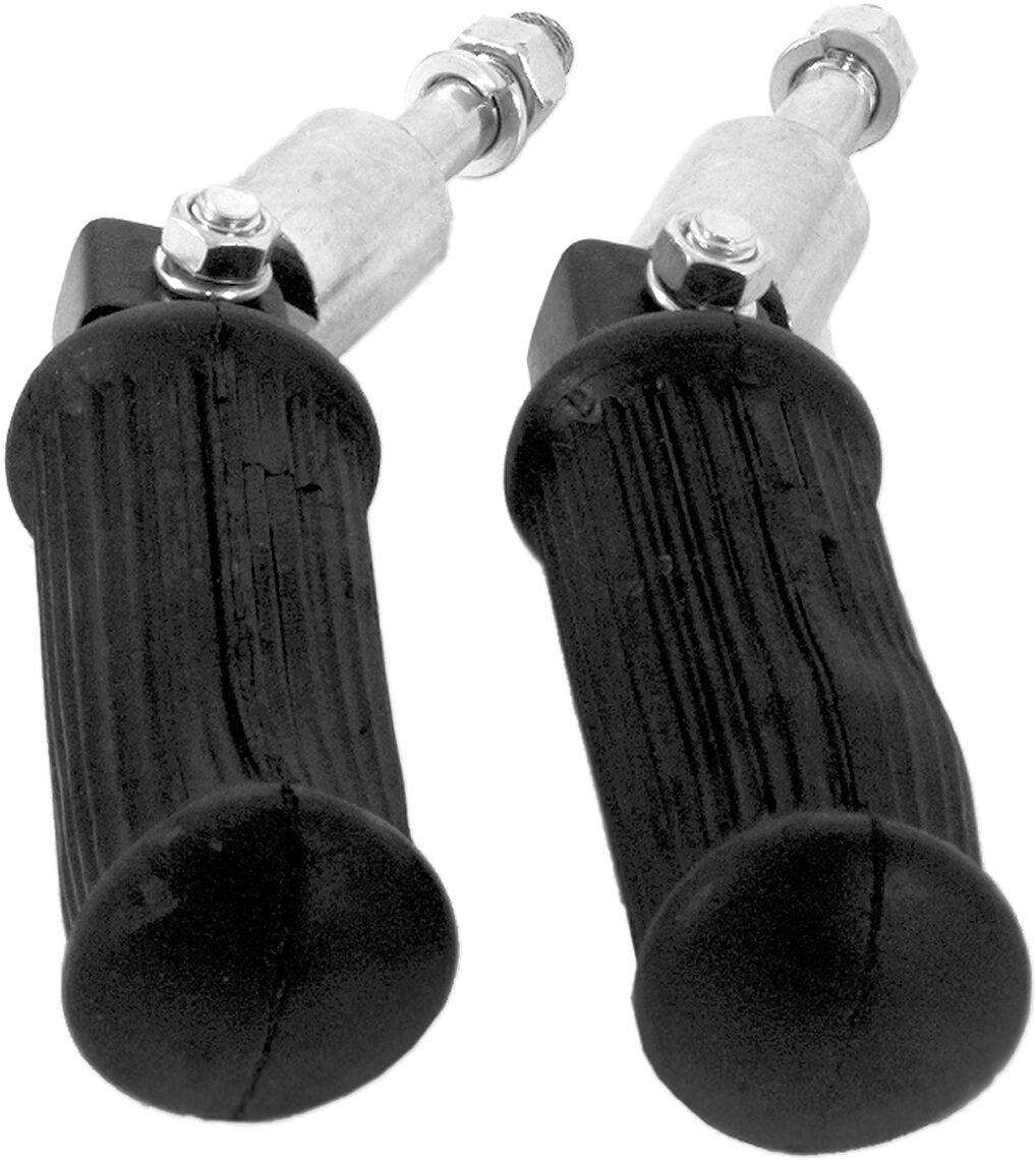 Emgo Footrests Folding Universal FOOTPEGS + PARTS Emgo