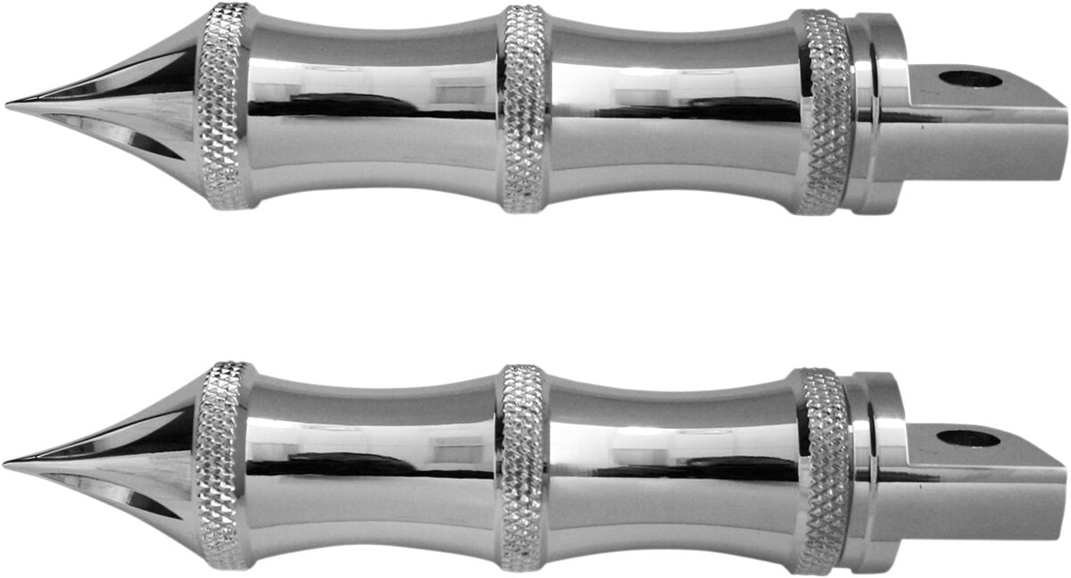 Accutronix Peg Foot Tribal M Mnt Ch FOOTPEGS + PARTS Accutronix