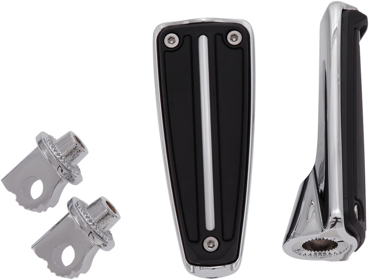 Ciro Footpeg Rail W/Mnt Chr FOOTPEGS + PARTS Ciro