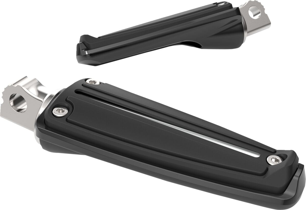 Ciro Footpeg Rail W/Mnt Blk FOOTPEGS + PARTS Ciro