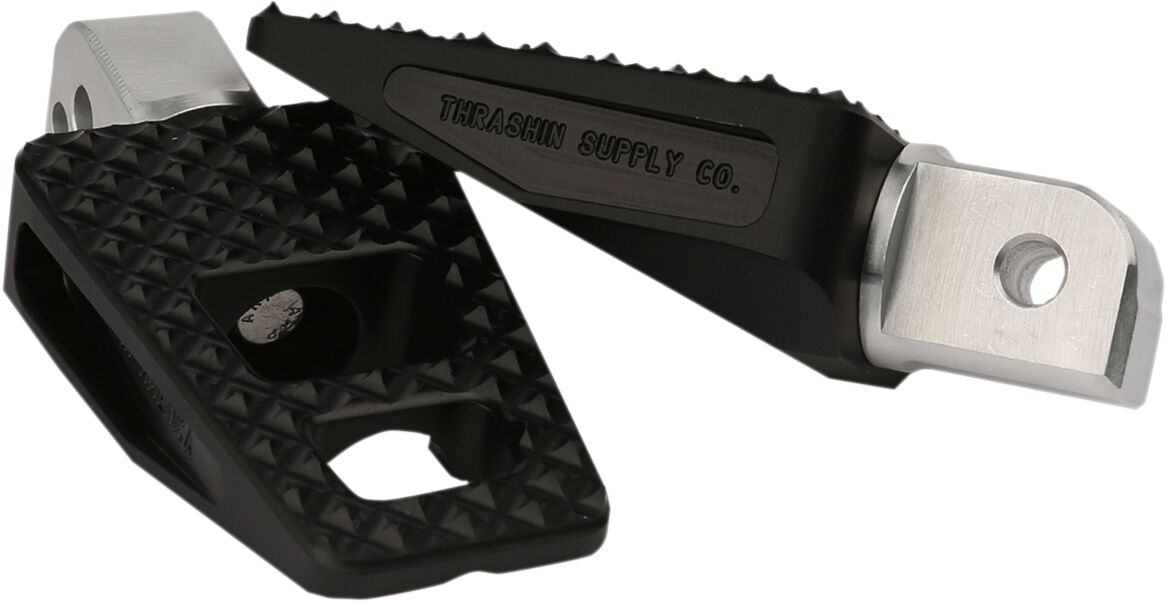 Thrashin Supply Co. Footpegs Rr 18 23 St Blk Thrashin Supply Co.