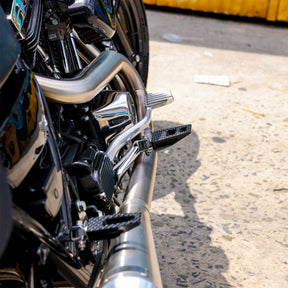Thrashin Supply Co. Footpegs Fr P54 Blk Slim Thrashin Supply Co.