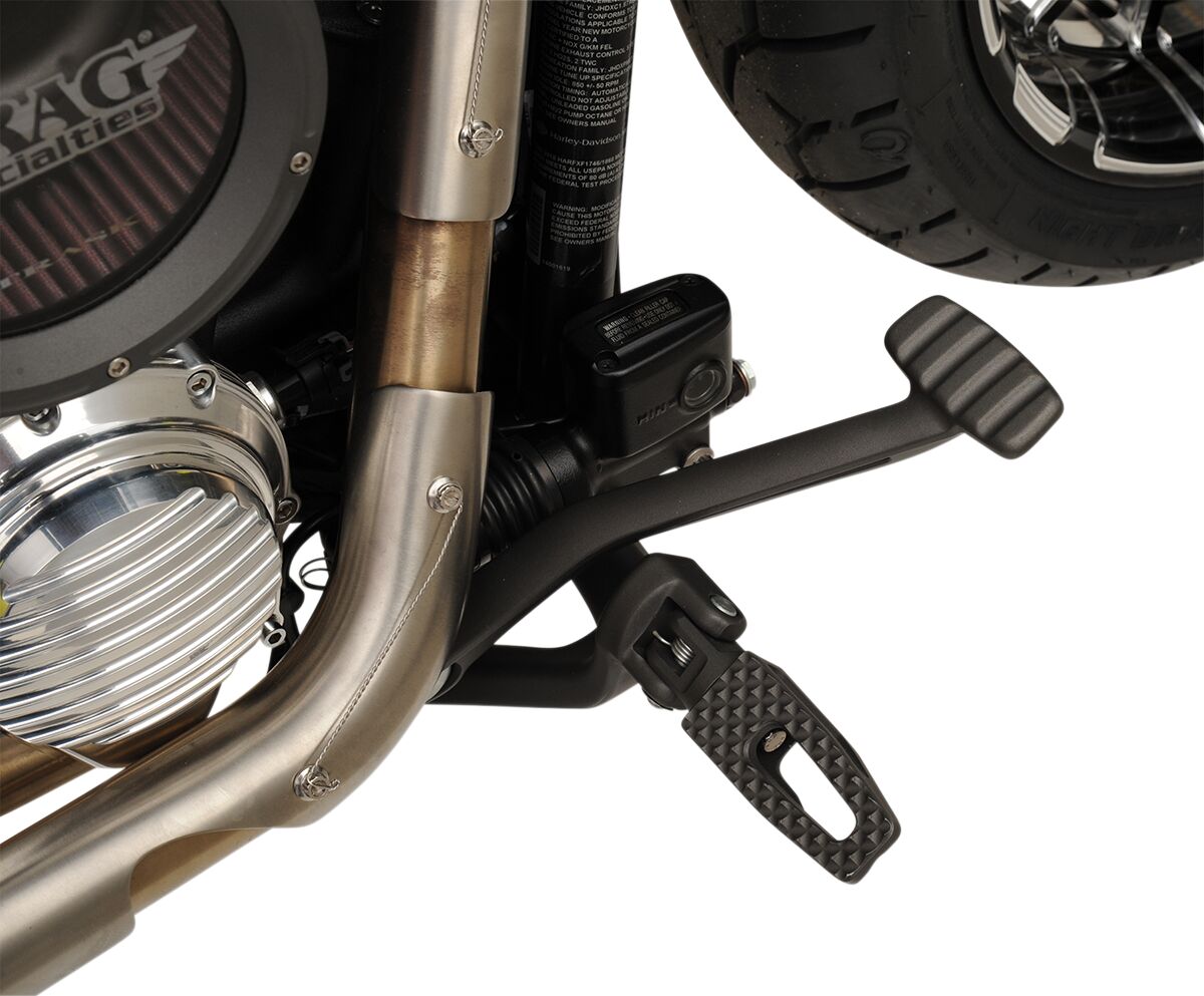 Thrashin Supply Co. Footpegs Fr P54 Blk Slim Thrashin Supply Co.