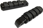 Drag Specialties Pegs Pass Sr 18 22 St Blk FOOTPEGS + PARTS Drag Specialties