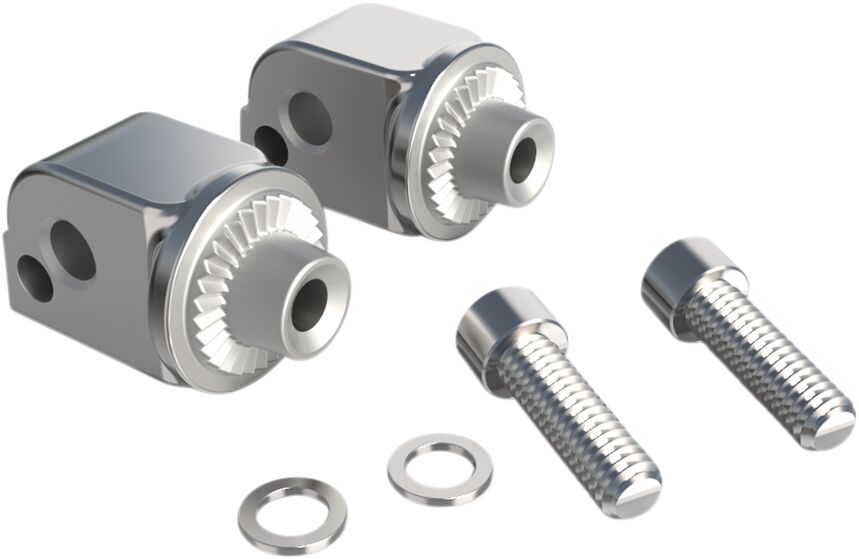 Ciro Adapter Footrest Chr FOOTPEGS + PARTS Ciro