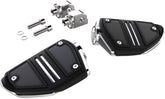 Ciro Footpeg T Rail Mnt St Chr FOOTPEGS + PARTS Ciro