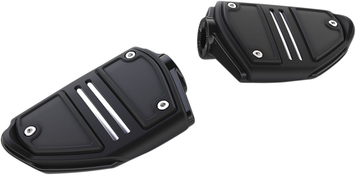 Ciro Footpeg Twin Rail Blk FOOTPEGS + PARTS Ciro