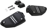 Ciro Footpeg T Rail Mnt St Blk FOOTPEGS + PARTS Ciro
