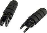 Drag Specialties Pegs Ft Sftrd Blk Fml St Foot Pegs Drag Specialties