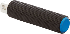 Arlen Ness Footpegs Knurled Blue FOOTPEGS + PARTS Arlen Ness