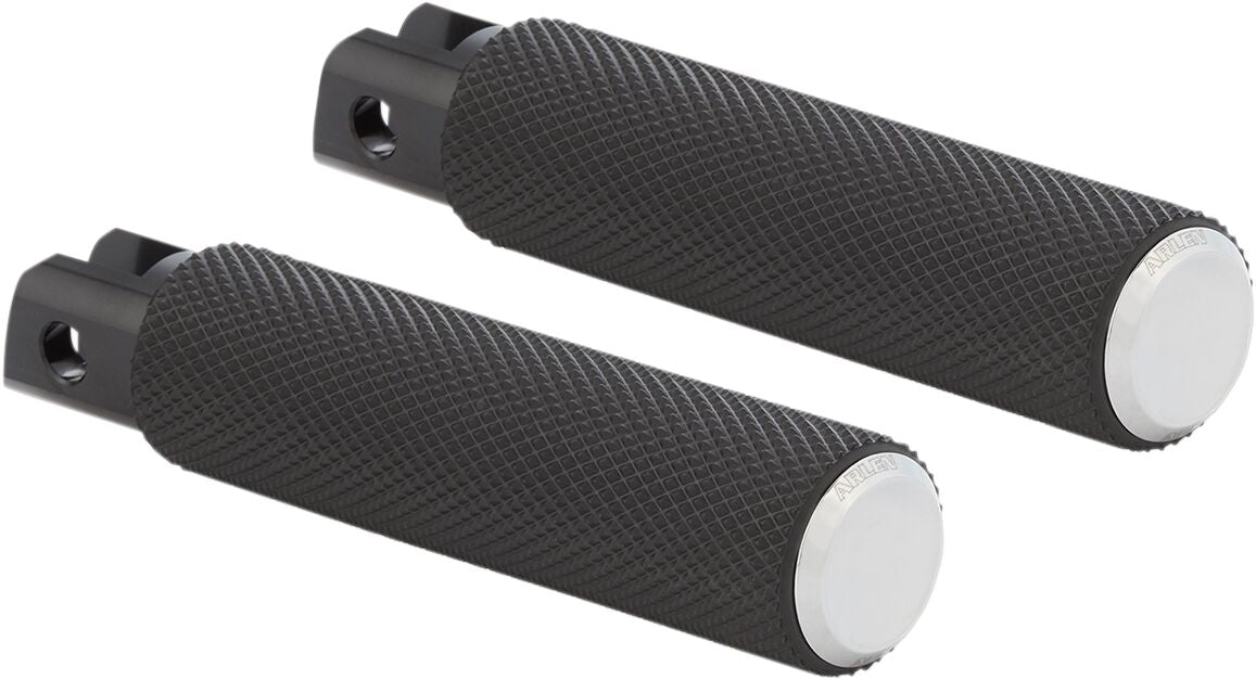 Arlen Ness Peg Knurled Chief Chr FOOTPEGS + PARTS Arlen Ness