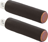 Arlen Ness Footpegs Knurled Titanium FOOTPEGS + PARTS Arlen Ness