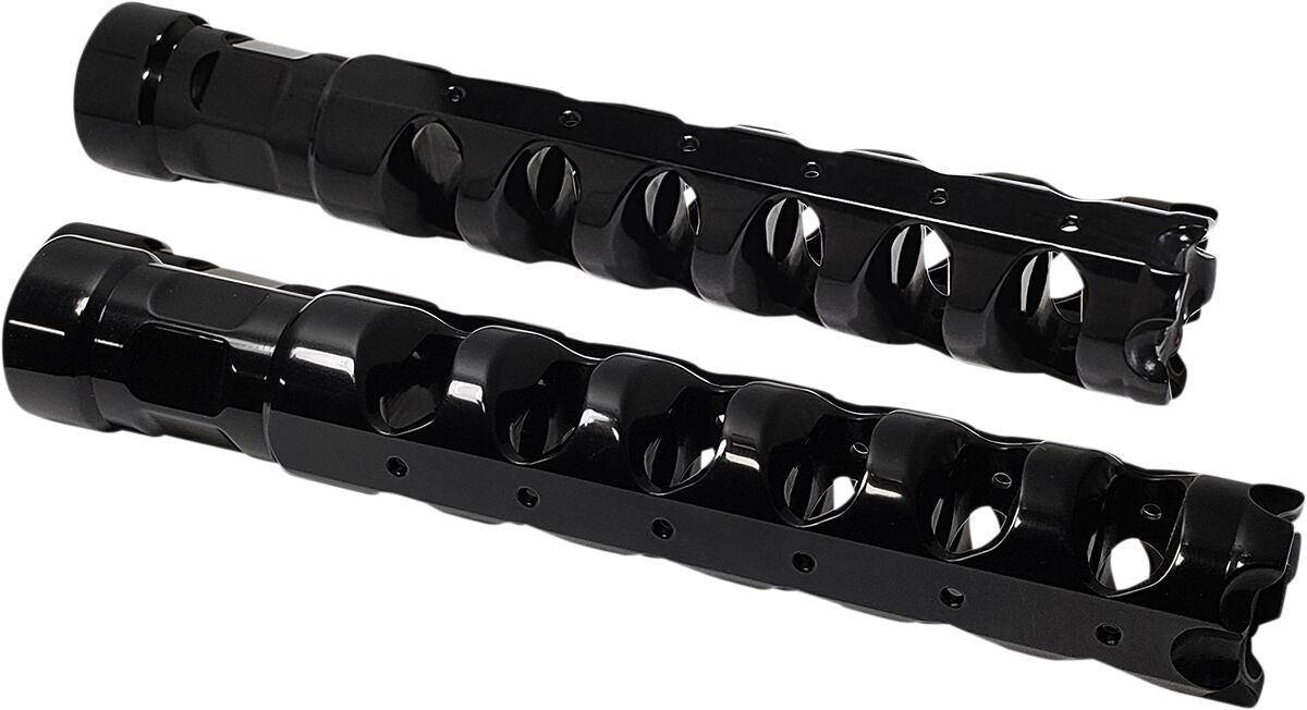 Accutronix Footpeg Muzl Brk Rigid Bk FOOTPEGS + PARTS Accutronix
