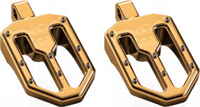 Pro One Perf.Mfg. Peg Gold Moto V1 Male Mnt FOOTPEGS + PARTS Pro One Perf.Mfg.