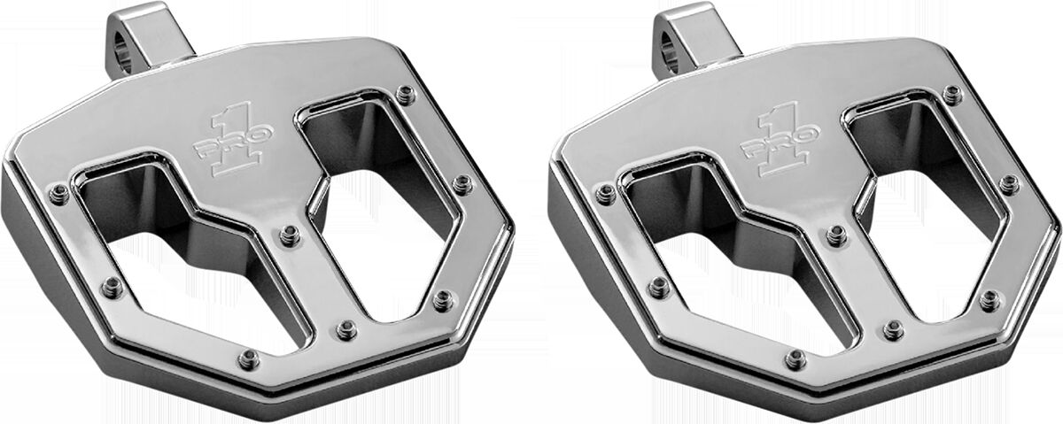 Pro One Perf.Mfg. Peg Chr Bmx V1 Male Mnt FOOTPEGS + PARTS Pro One Perf.Mfg.