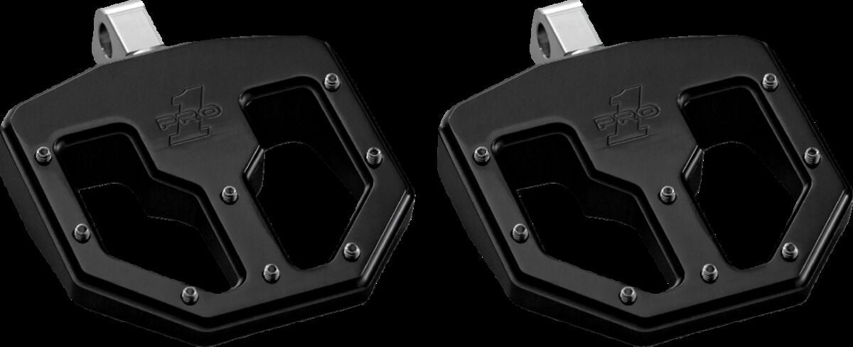 Pro One Perf.Mfg. Peg Blk Bmx V1 Male Mnt FOOTPEGS + PARTS Pro One Perf.Mfg.