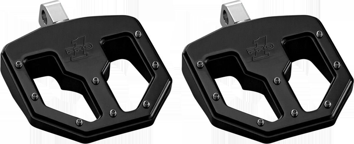 Pro One Perf.Mfg. Peg Blk Bmx V1 Male Mnt FOOTPEGS + PARTS Pro One Perf.Mfg.