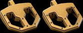 Pro One Perf.Mfg. Peg Gold Bmx V1 Male Mnt FOOTPEGS + PARTS Pro One Perf.Mfg.