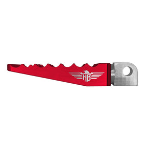 Heinz Bikes Footpegs Mx V1 Softail Xl Red Footpegs Heinz Bikes