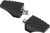 La Choppers Footpegs Perf M8 St Blk Foot Pegs La Choppers