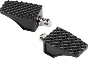 La Choppers Footpegs Perf M8 St Blk Foot Pegs La Choppers
