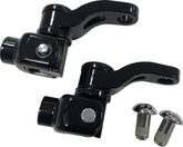 Drag Specialties Peg Mnt.Pass.Blk.Adj.St Foot Pegs Drag Specialties