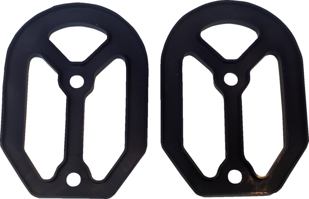 Drag Specialties Insert Rbr Qlfr Blu Foot Pegs Drag Specialties