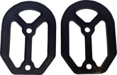 Drag Specialties Insert Rbr Qlfr Blu Foot Pegs Drag Specialties