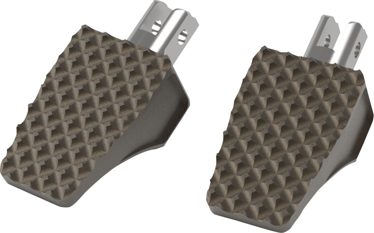 La Choppers Footpegs Cnty M8 St Bronze Foot Pegs La Choppers