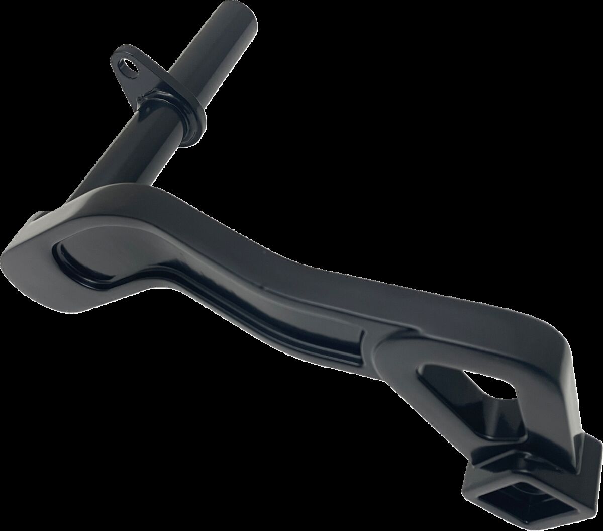 Drag Specialties Passenger Peg Mount Left Black Fx Foot Pegs Drag Specialties
