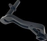Drag Specialties Passenger Peg Mount Left Black Fx Foot Pegs Drag Specialties