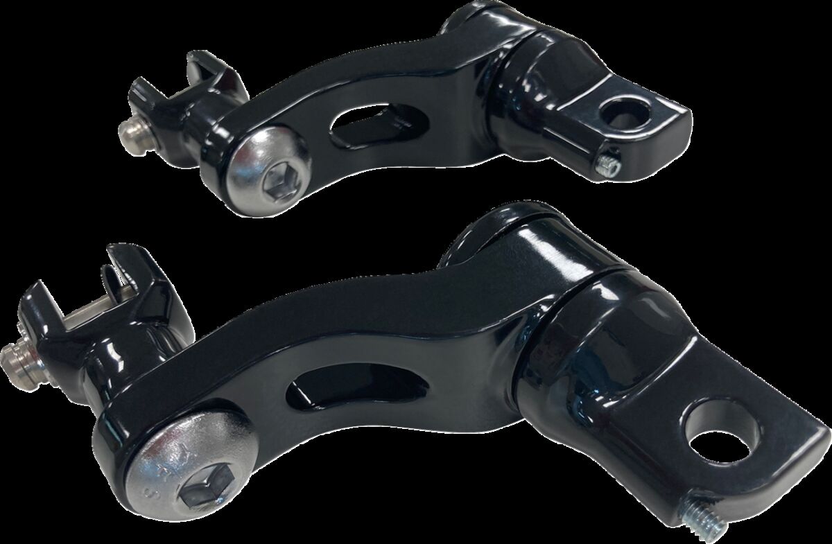 Drag Specialties Peg Mount Adjustable Pass.Blk. FOOTPEGS + PARTS Drag Specialties
