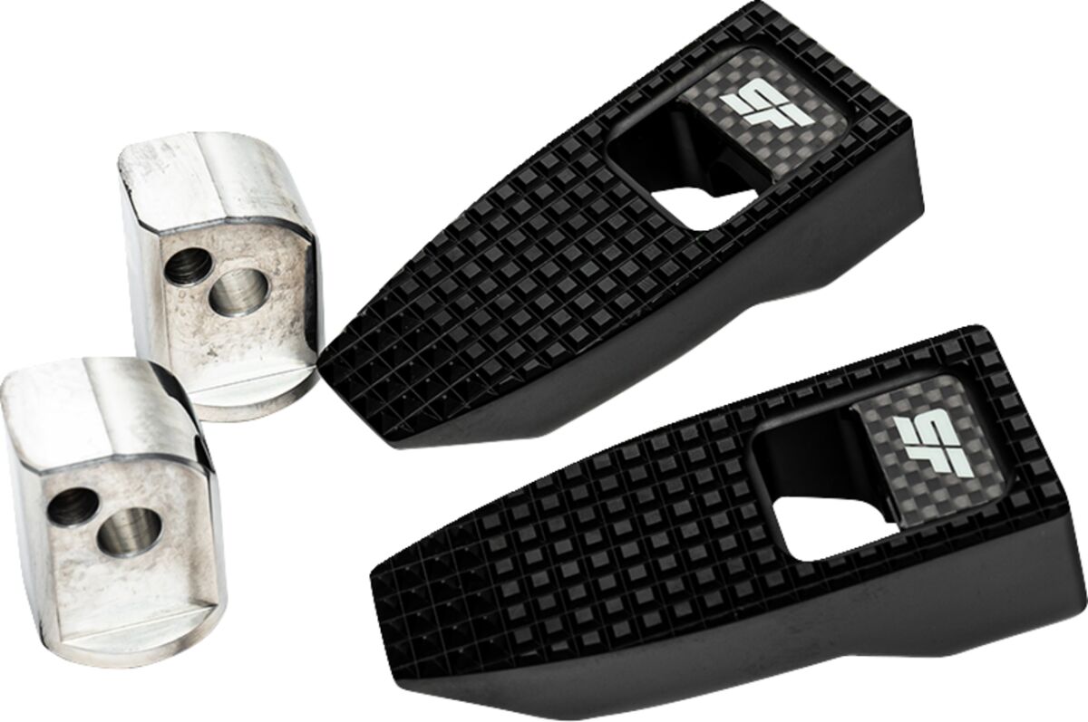 Speed Foot Pegs, Black - 18-23 18+ Softail (Rear) Foot Pegs Slyfox Performance Default Title